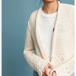 Anthropologie Beachside Knit Cardigan
